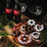 gingerbread cookies and coca cola bottles