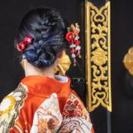 fashion person woman flowers