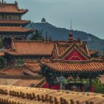 brown and red temple